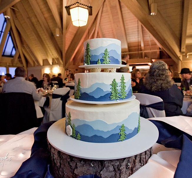 7 Photos of Mountain Decorated Cakes