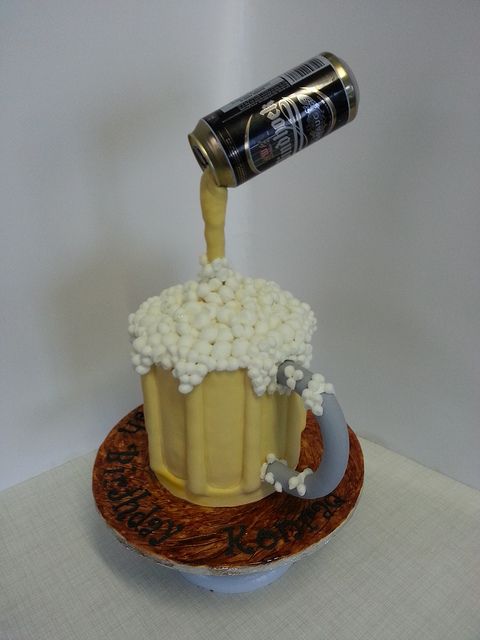 Mug Birthday Cake-Beer