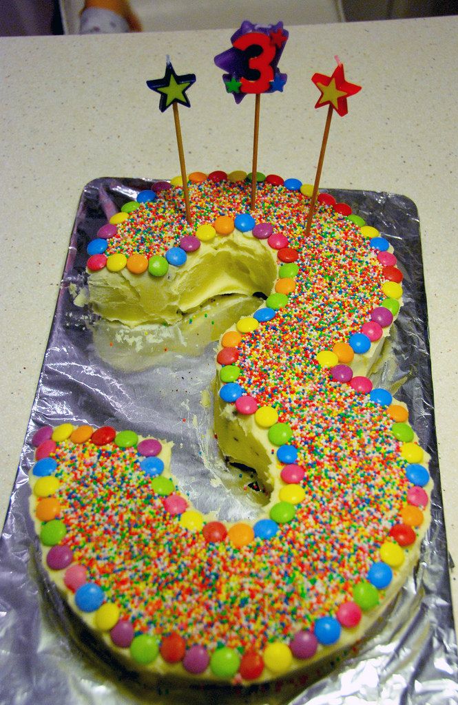 Number 3 Birthday Cake Ideas