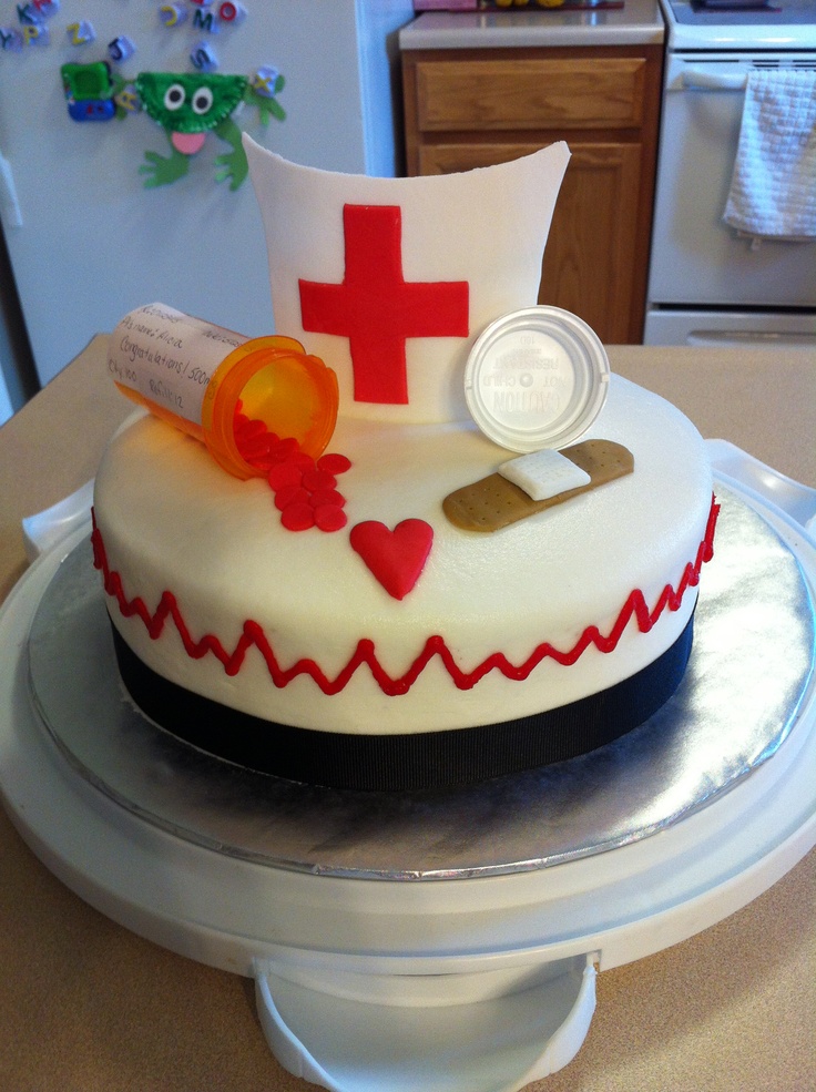 Nurse Graduation Cake