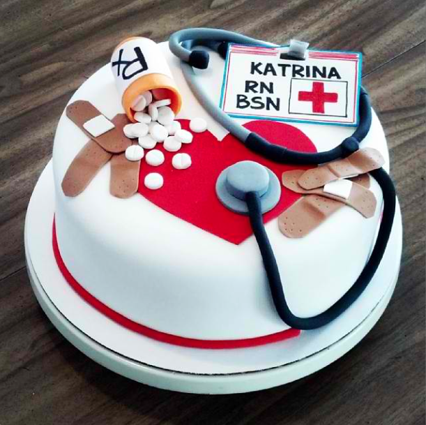 Nursing Graduation Cake