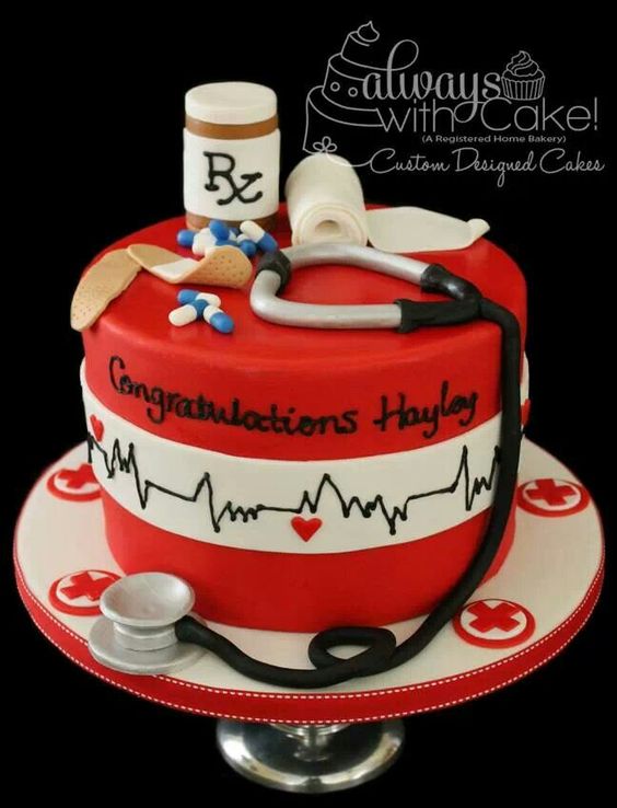 Nursing Graduation Cake