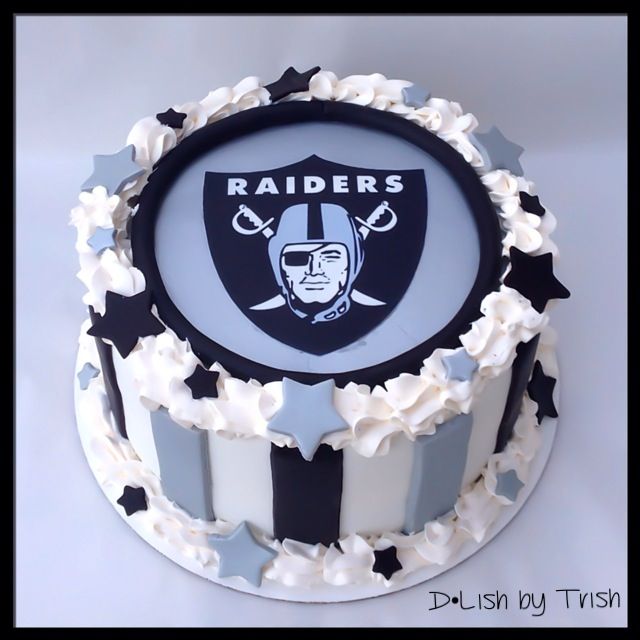 Oakland Raiders Cake