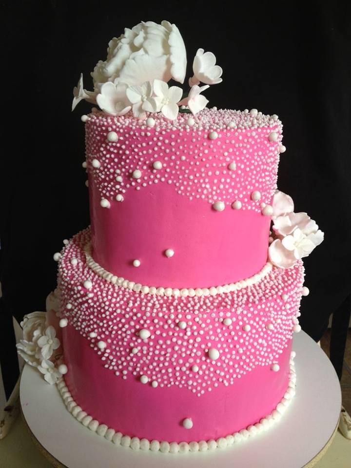 Pink Birthday Cake