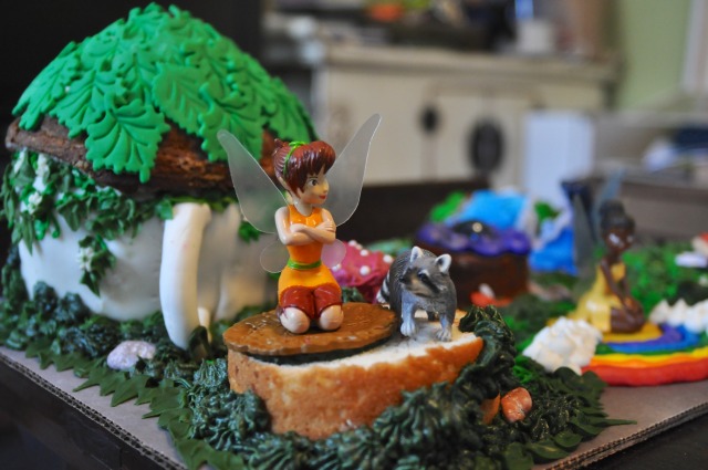 Pixie Hollow Birthday Cake