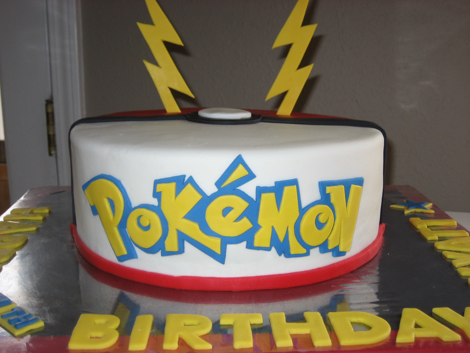 Pokemon Birthday Cake