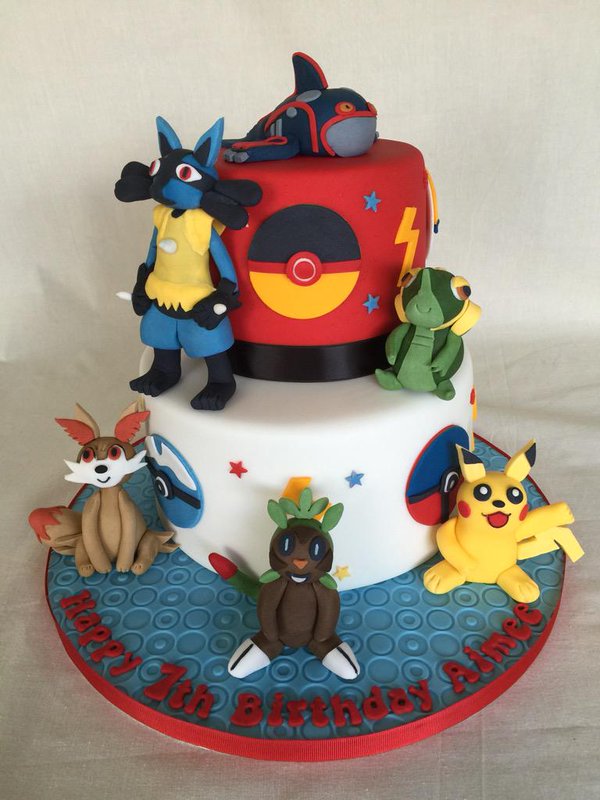 Pokemon Birthday Cake