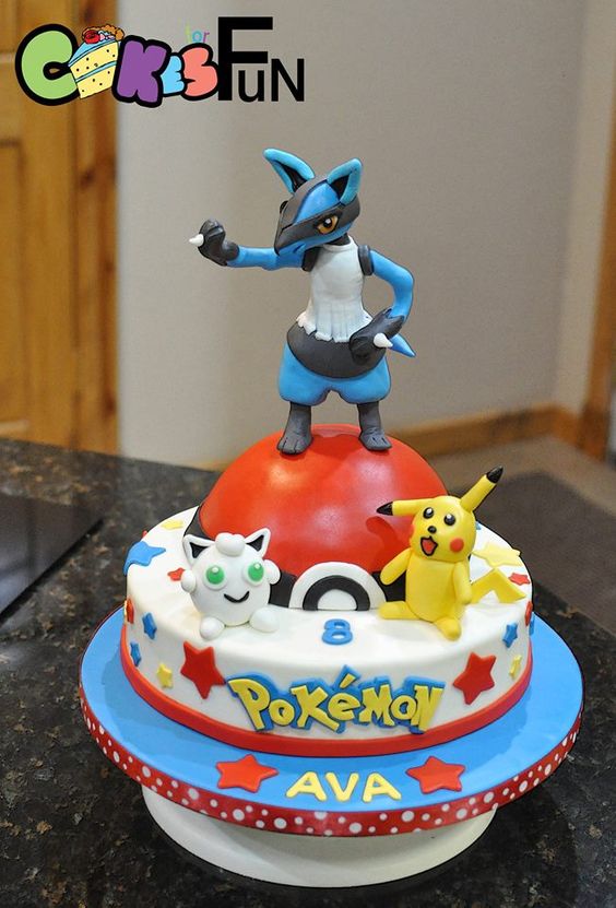 Pokemon Cake