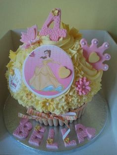 Princess Giant Cupcake