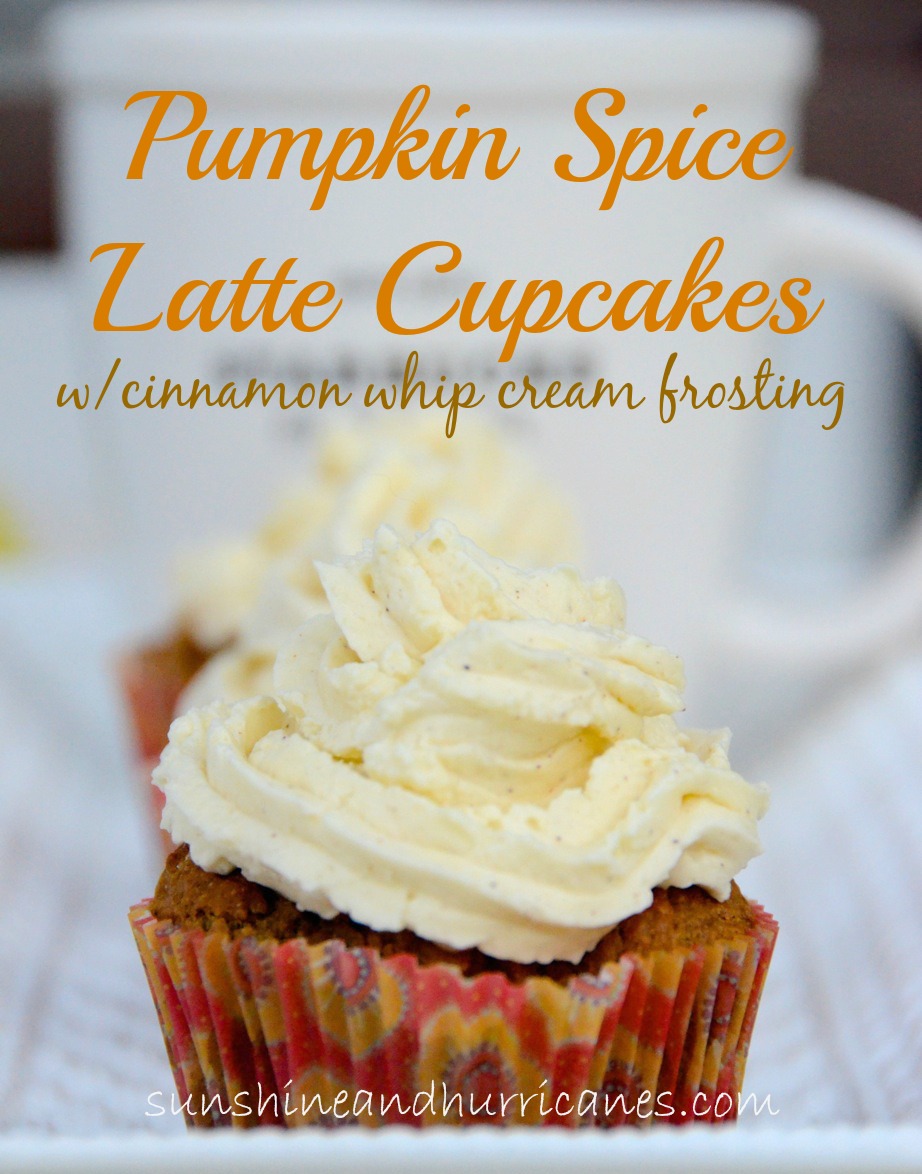 Pumpkin Spice Latte Cupcakes