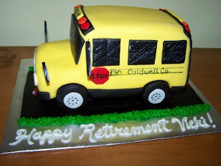 School Bus Cake