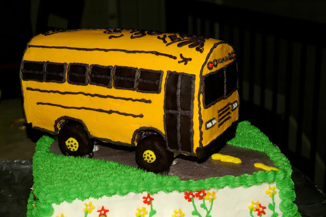 School Bus Driver Retirement Cake