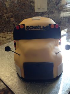 School Bus Retirement Cake