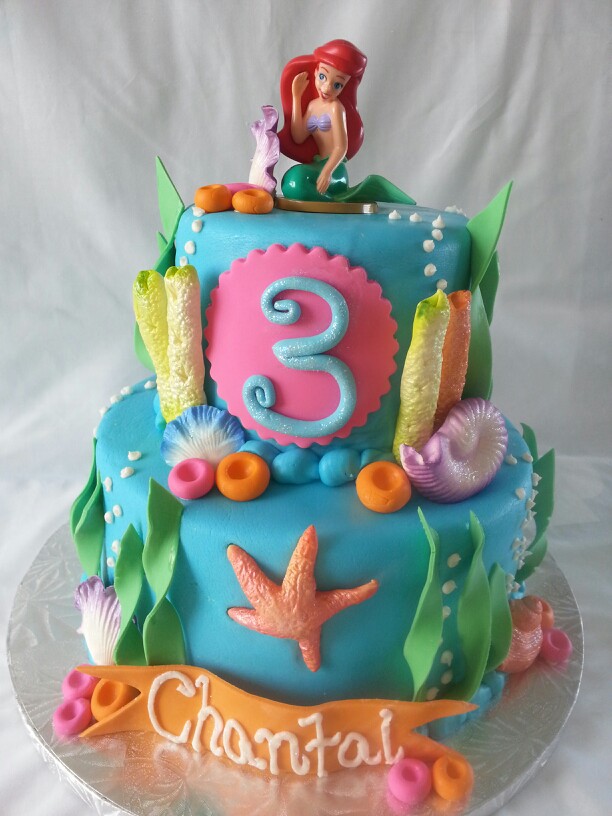 8 Photos of Mermaid Birthday Cakes 4 Year Olds