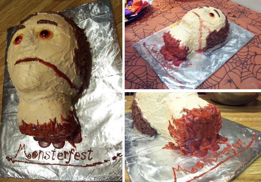 Severed Head Cake