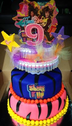 Shake It Up Cake Topper