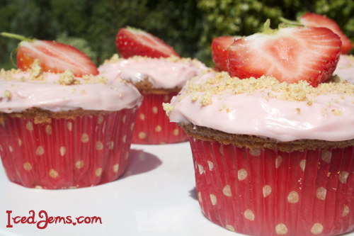 Strawberry Cheesecake Cupcakes