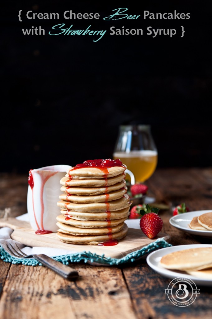 Strawberry Cream Cheese Waffles