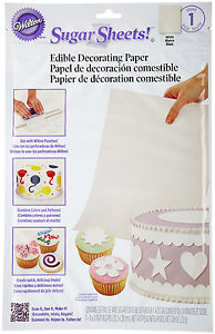 Sugar Sheets Edible Decorating Paper