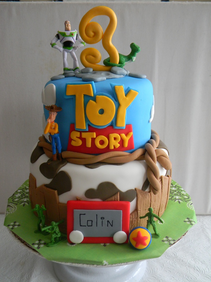 Toy Story Themed Birthday Cake