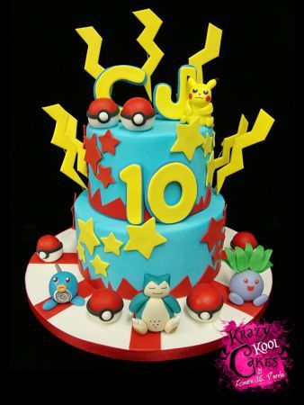 Walmart Boys Birthday Cakes Pokemon