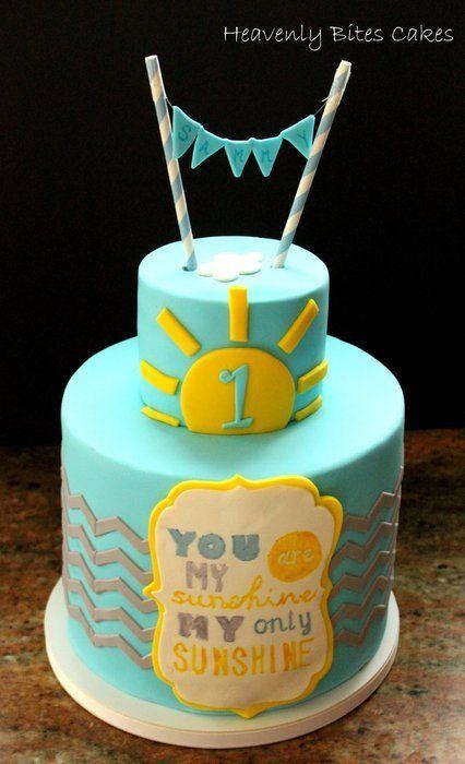 You Are My Sunshine Birthday Cake