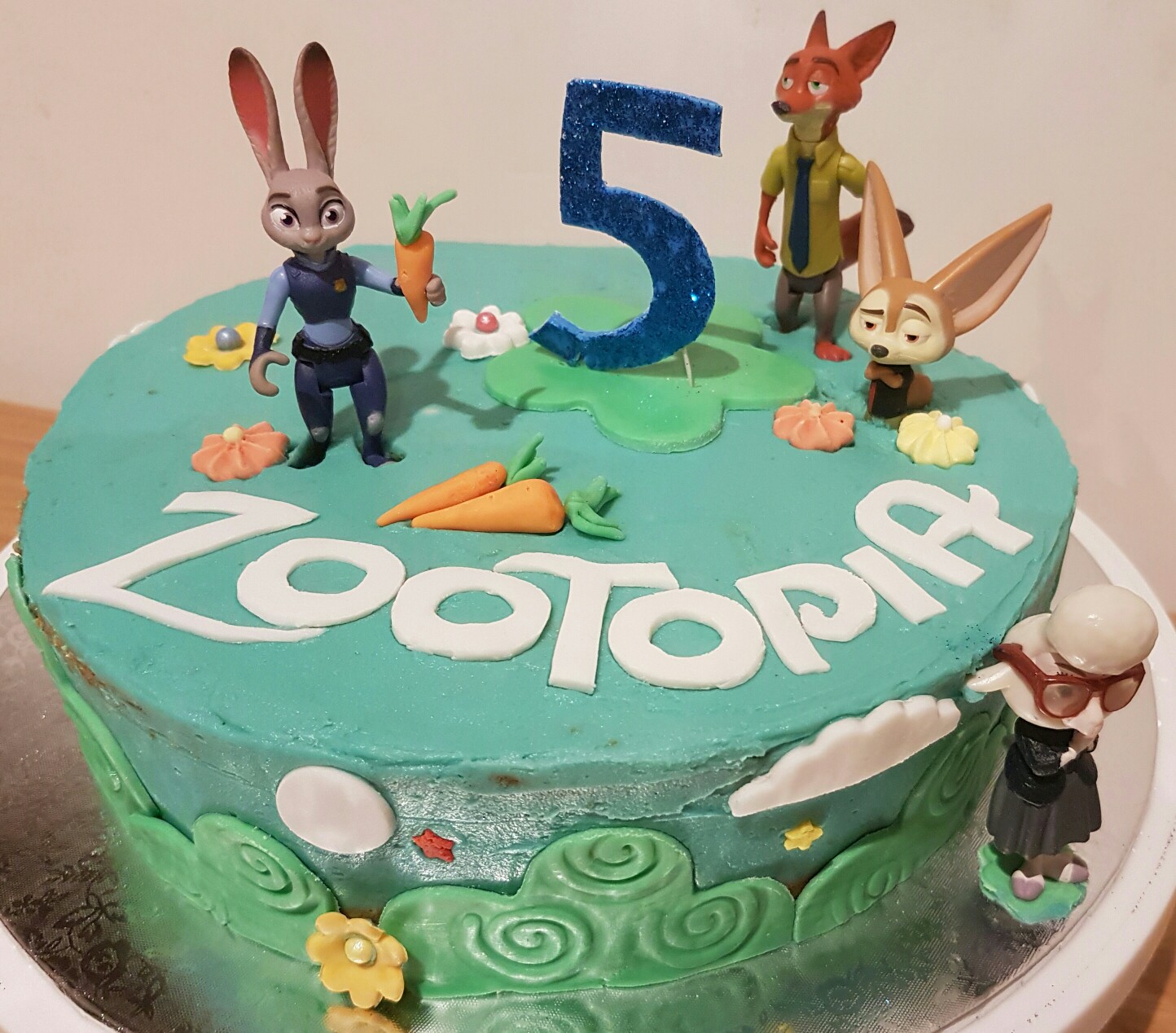 Zootopia Party Birthday Cake