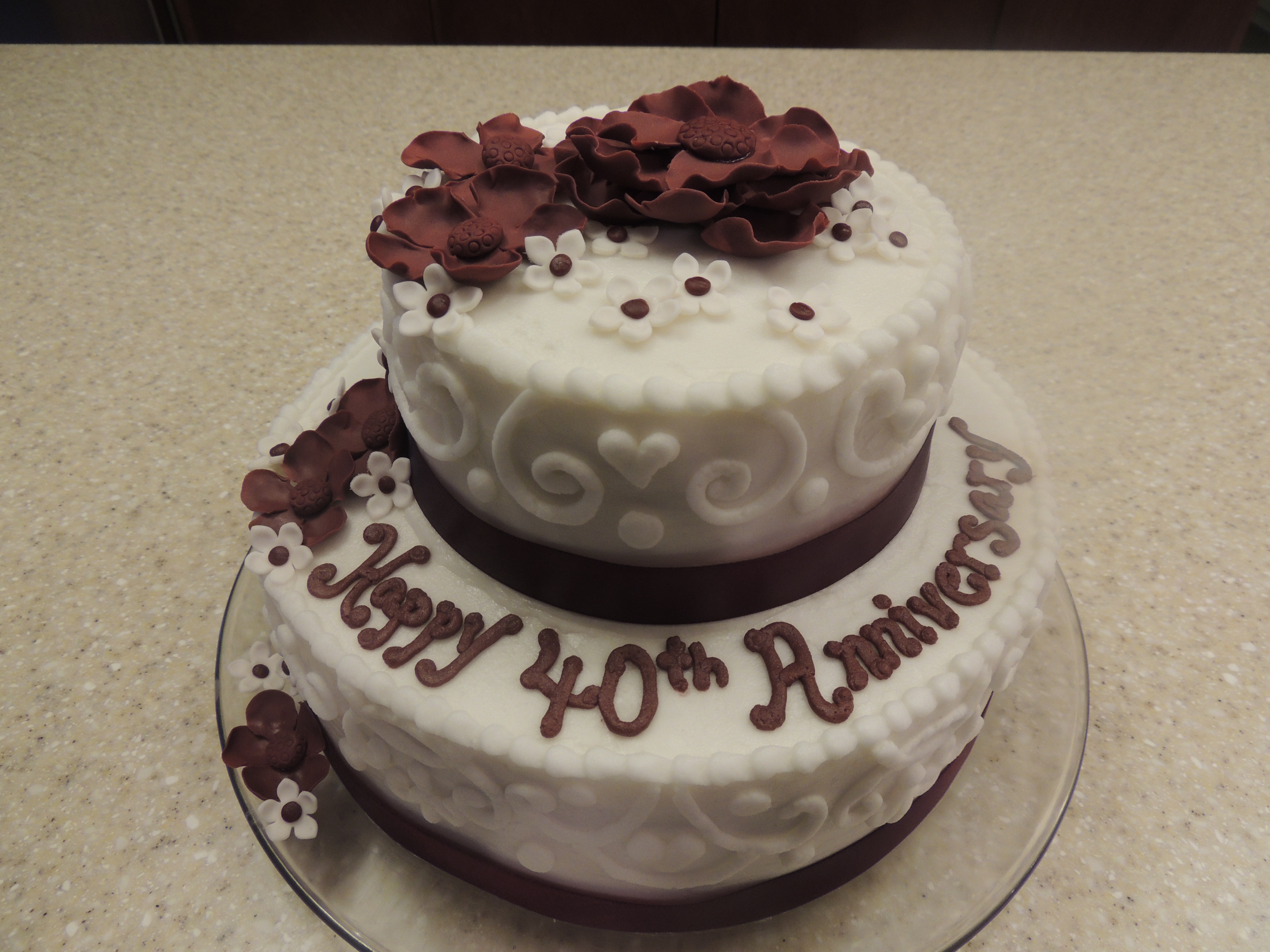 40th Anniversary Cake