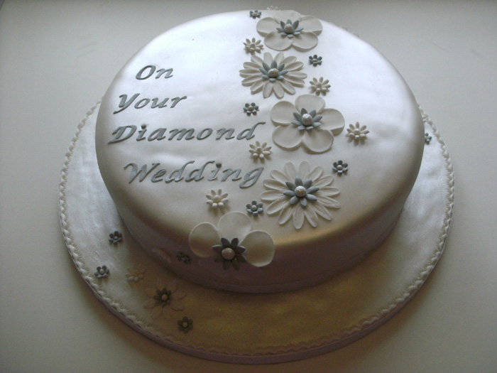 60th Wedding Anniversary Cake Ideas