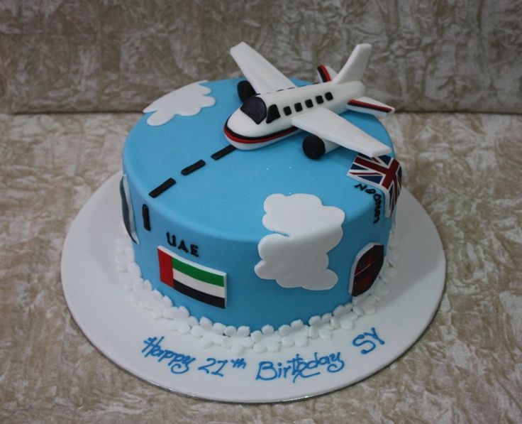 Airplane Cake Decoration