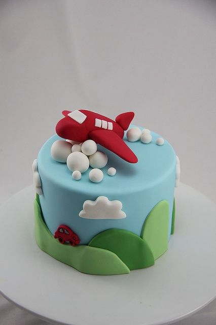 12 Photos of Airplane Birthday Cakes For Little Boys