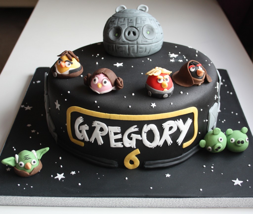 Angry Birds Star Wars Birthday Cake