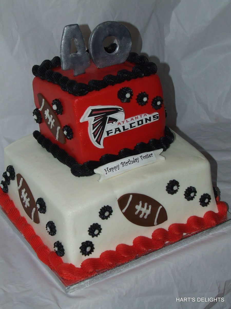 Atlanta Falcons Birthday Cake