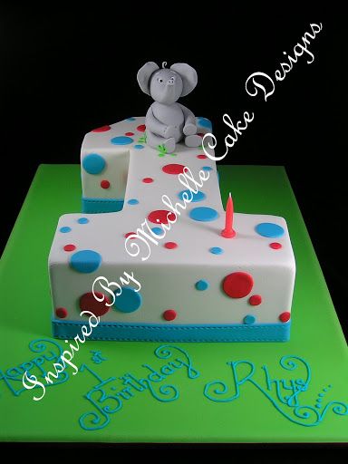 Baby Boy First Birthday Cake Ideas