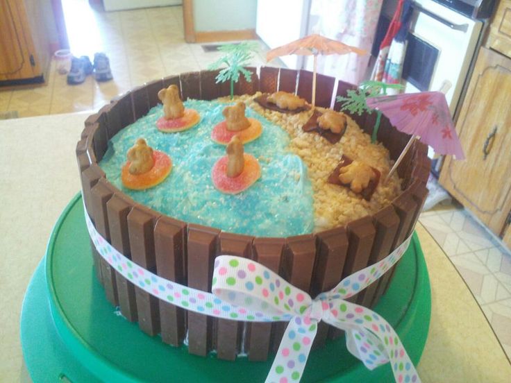 Beach Birthday Cake Ideas