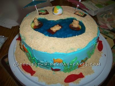 Beach Party Birthday Cake Ideas