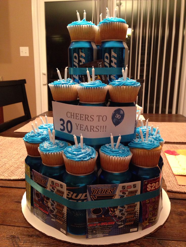 Beer Birthday Cake