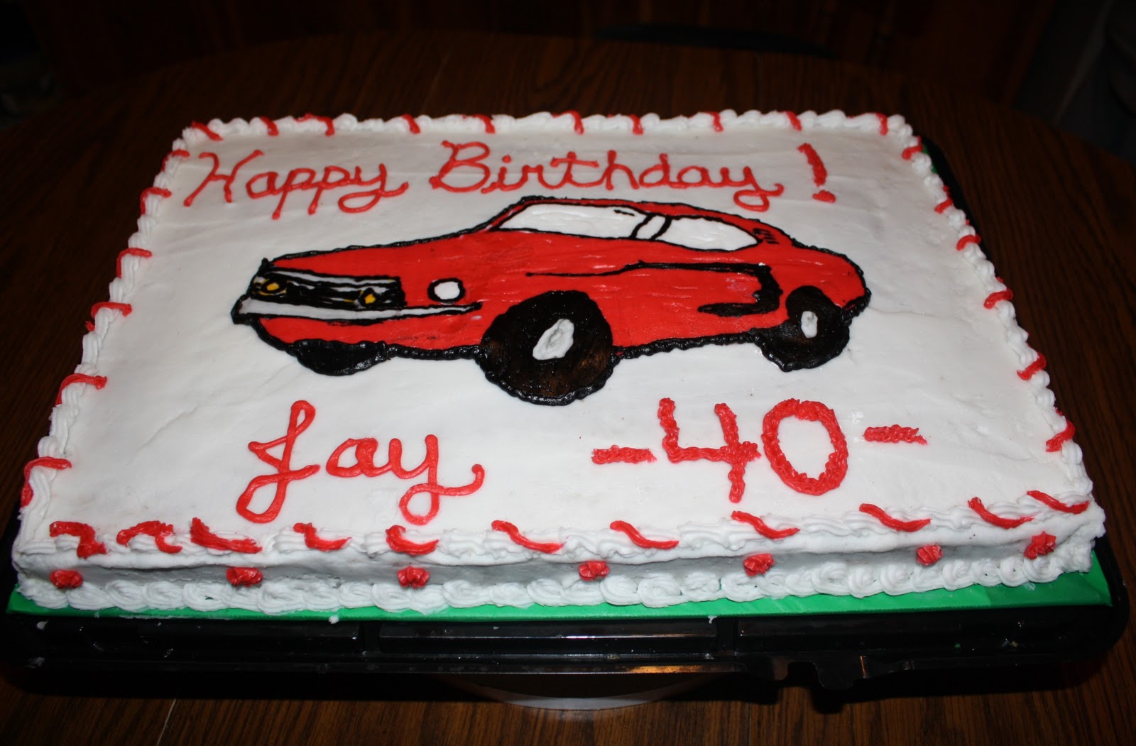 Birthday Sheet Cake