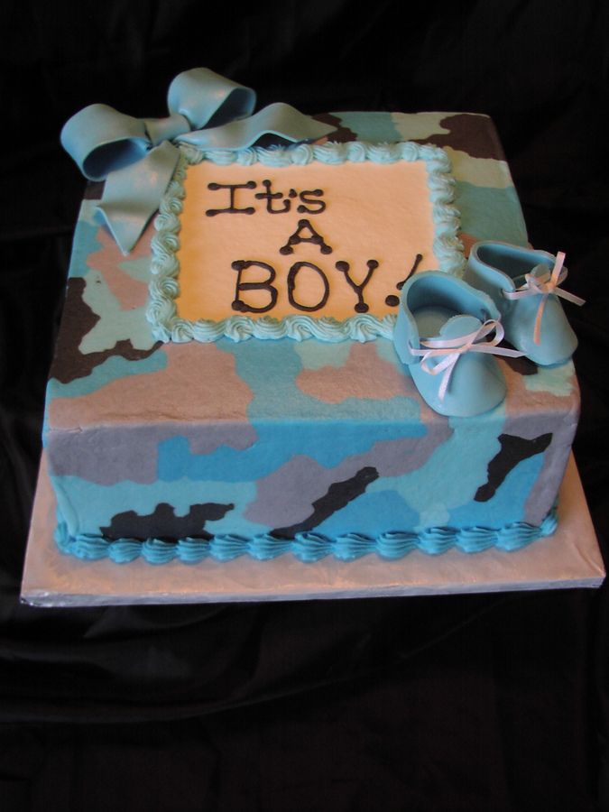 12 Realtree Camo Baby Boy Shower Cakes Photo Camo Baby Shower