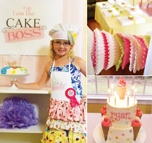 Cake Boss Birthday Party Idea