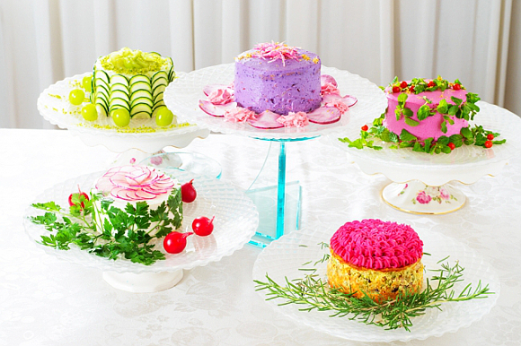 Cakes Disguised as Salads