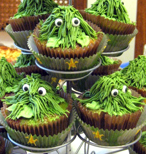 Camouflage Cupcakes