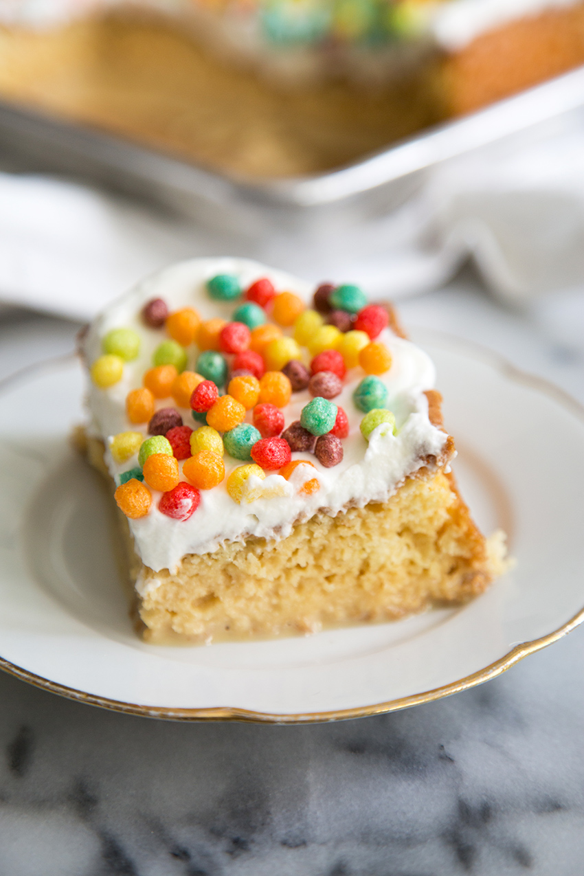 Cereal Milk Cake