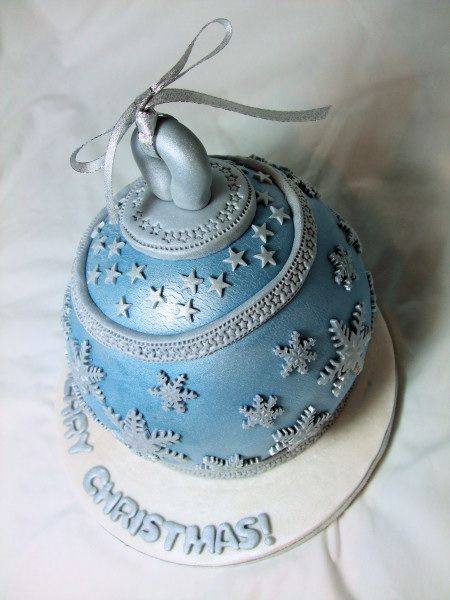 Christmas Ornament Cake