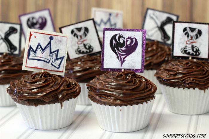 Cupcake Toppers Disney Descendants