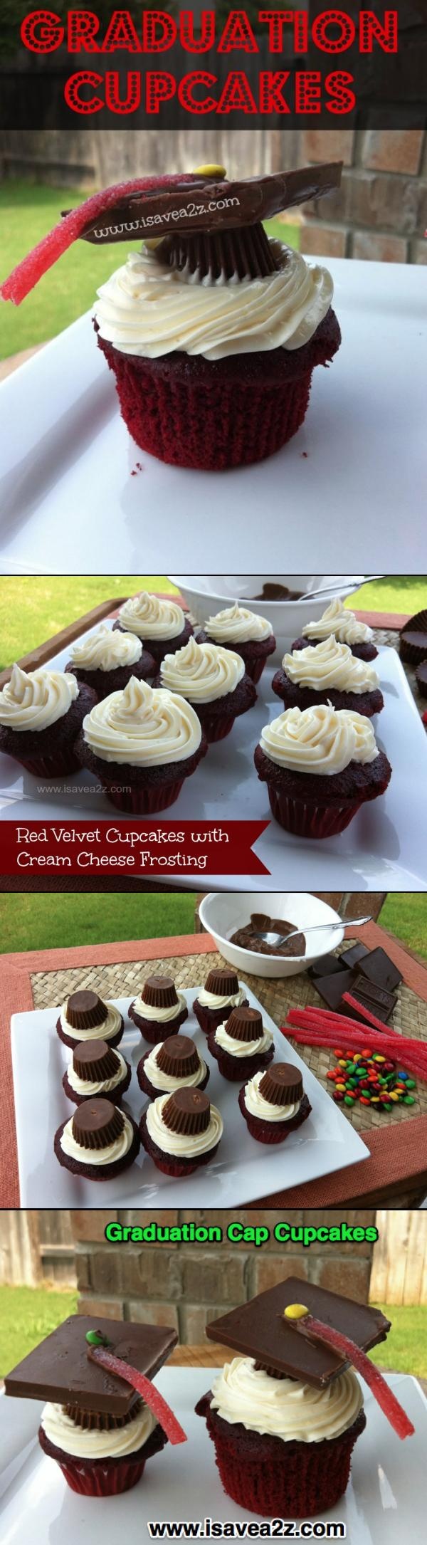 Cupcakes Graduation Dessert Idea