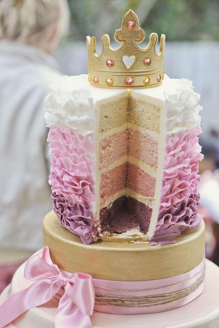 Cute Princess Birthday Cake