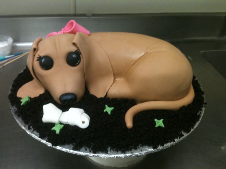 Dachshund Cake