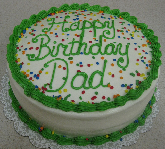 Dad's Birthday Cake