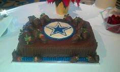 Dallas Cowboys Grooms Cake